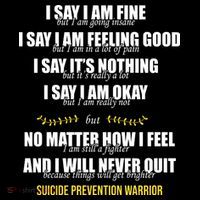 Suicide Prevention Awareness Warrior Quote Women's Hoodie thumb 2