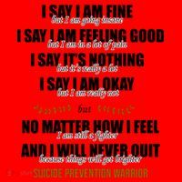 Suicide Prevention Awareness Warrior Quote Santa Hat thumb 1