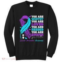 Suicide Prevention Awareness Positive Motivational Support Gift Sweatshirt thumb 0