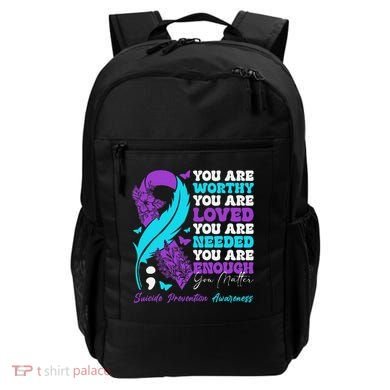 Suicide Prevention Awareness Positive Motivational Support Gift Backpack
