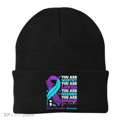 Suicide Prevention Awareness Positive Motivational Support Gift Beanie
