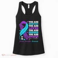 Suicide Prevention Awareness Positive Motivational Support Gift Women's Tank Top thumb 0
