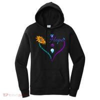 Suicide Prevention Awareness Floral Heart Women's Hoodie thumb 0