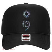 Suicide Prevention Awareness Choose Life Semicolon Gothic Hat thumb 0