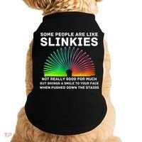 Some People Are Like Slinkies Funny Sarcastic  Doggie Tank thumb 0
