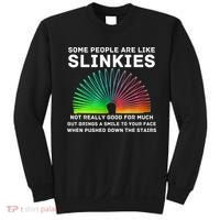 Some People Are Like Slinkies Funny Sarcastic  Sweatshirt thumb 0