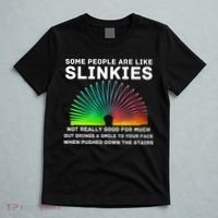 Some People Are Like Slinkies Funny Sarcastic  T-Shirt thumb 5