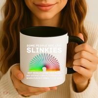Some People Are Like Slinkies Funny Sarcastic  Coffee Mug thumb 3