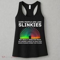 Some People Are Like Slinkies Funny Sarcastic  Women's Tank Top thumb 3