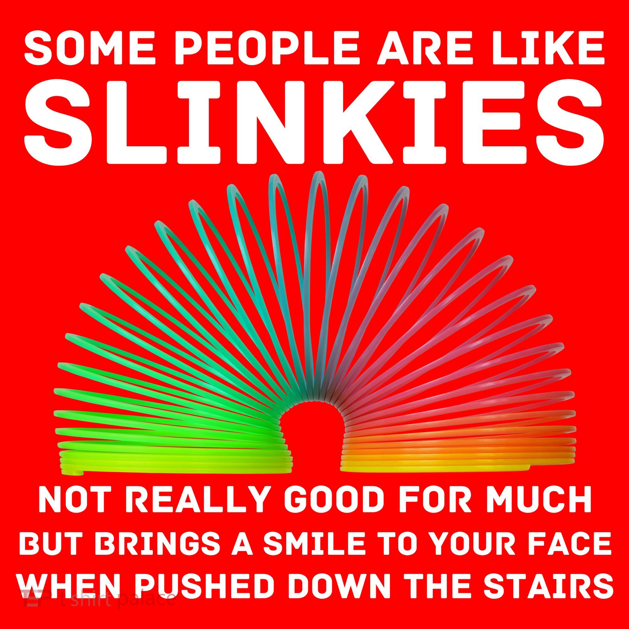 Some People Are Like Slinkies Funny Sarcastic  Santa Hat