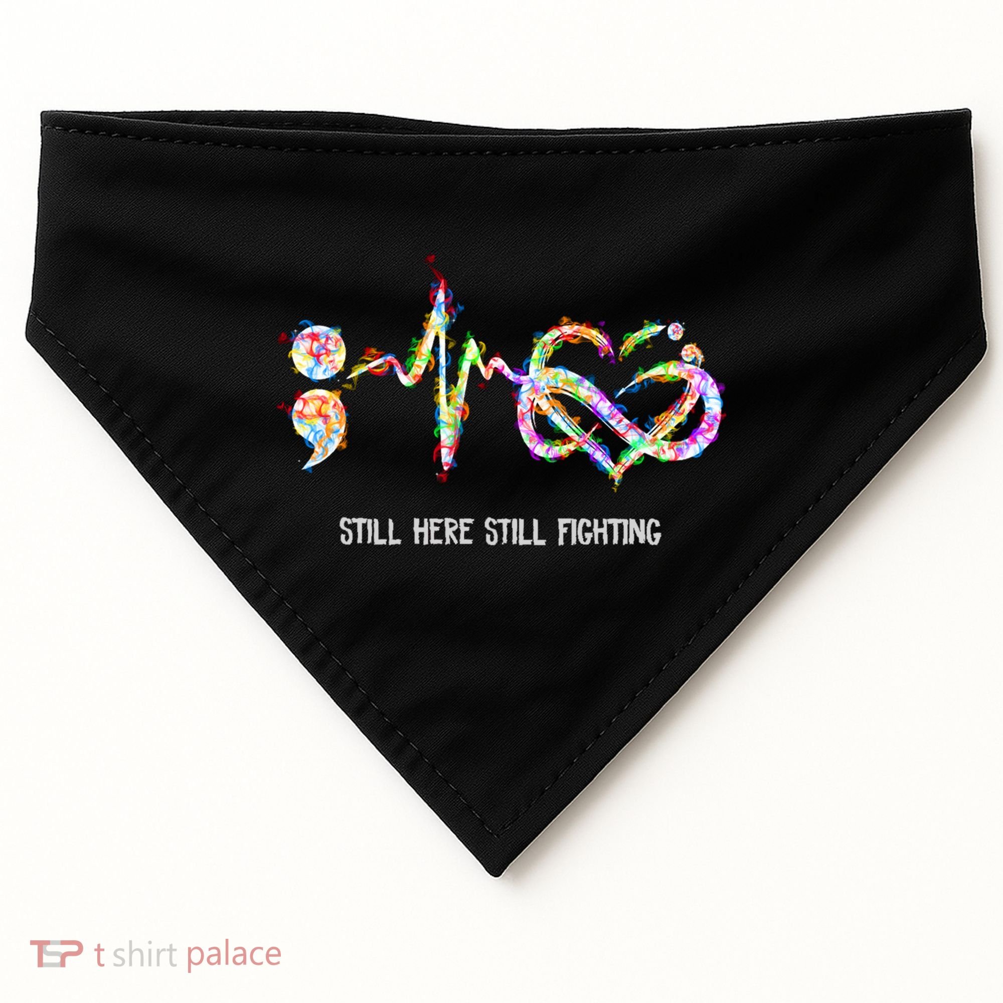 Suicide Prevention Awareness Gift USA-Made Doggie Bandana