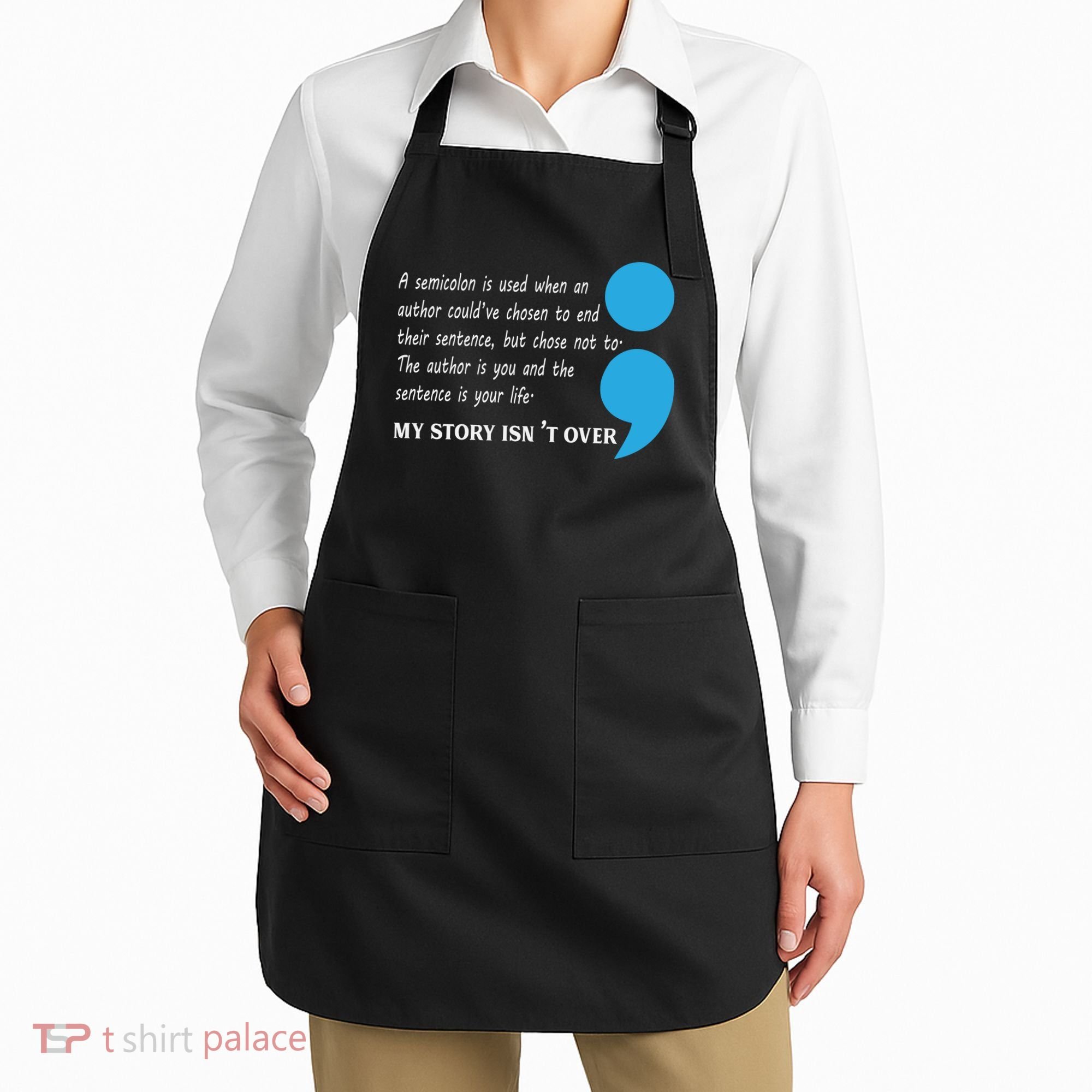 Suicide Prevention And Depression Awareness Apron