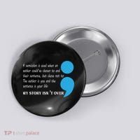 Suicide Prevention And Depression Awareness Button thumb 0