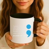 Suicide Prevention And Depression Awareness Coffee Mug thumb 3
