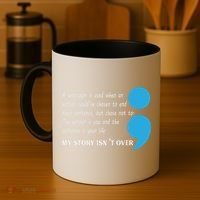 Suicide Prevention And Depression Awareness Coffee Mug thumb 4