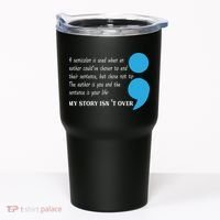 Suicide Prevention And Depression Awareness Tumbler thumb 0