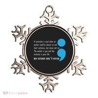 Suicide Prevention And Depression Awareness Ornament thumb 0