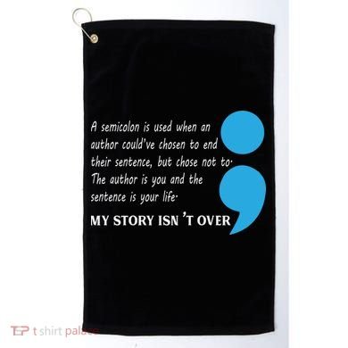 Suicide Prevention And Depression Awareness Golf Towel