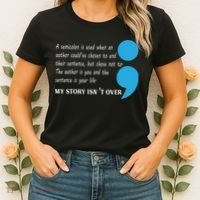 Suicide Prevention And Depression Awareness Women's T-Shirt thumb 2