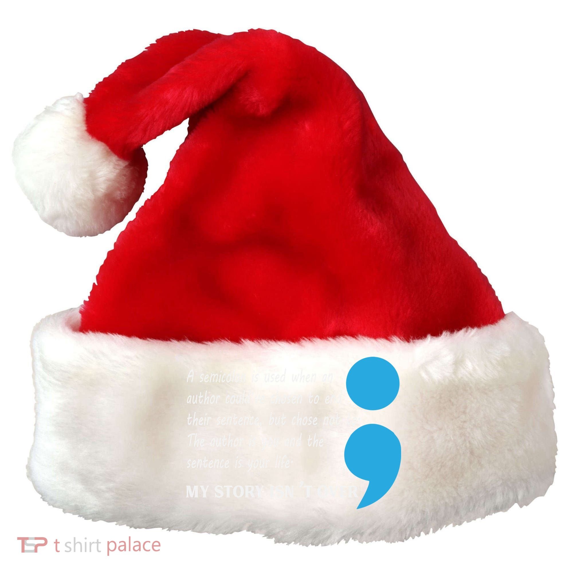 Suicide Prevention And Depression Awareness Santa Hat