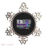 Suicide Prevention American Flag Suicide Awareness Ornament thumb 0