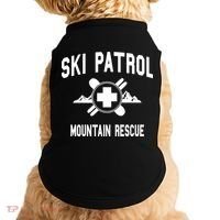 Ski Patrol And Mountain Rescue Gift Doggie Tank thumb 0
