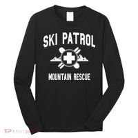 Ski Patrol And Mountain Rescue Gift Long Sleeve Shirt thumb 0