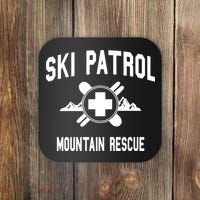 Ski Patrol And Mountain Rescue Gift Coaster thumb 0