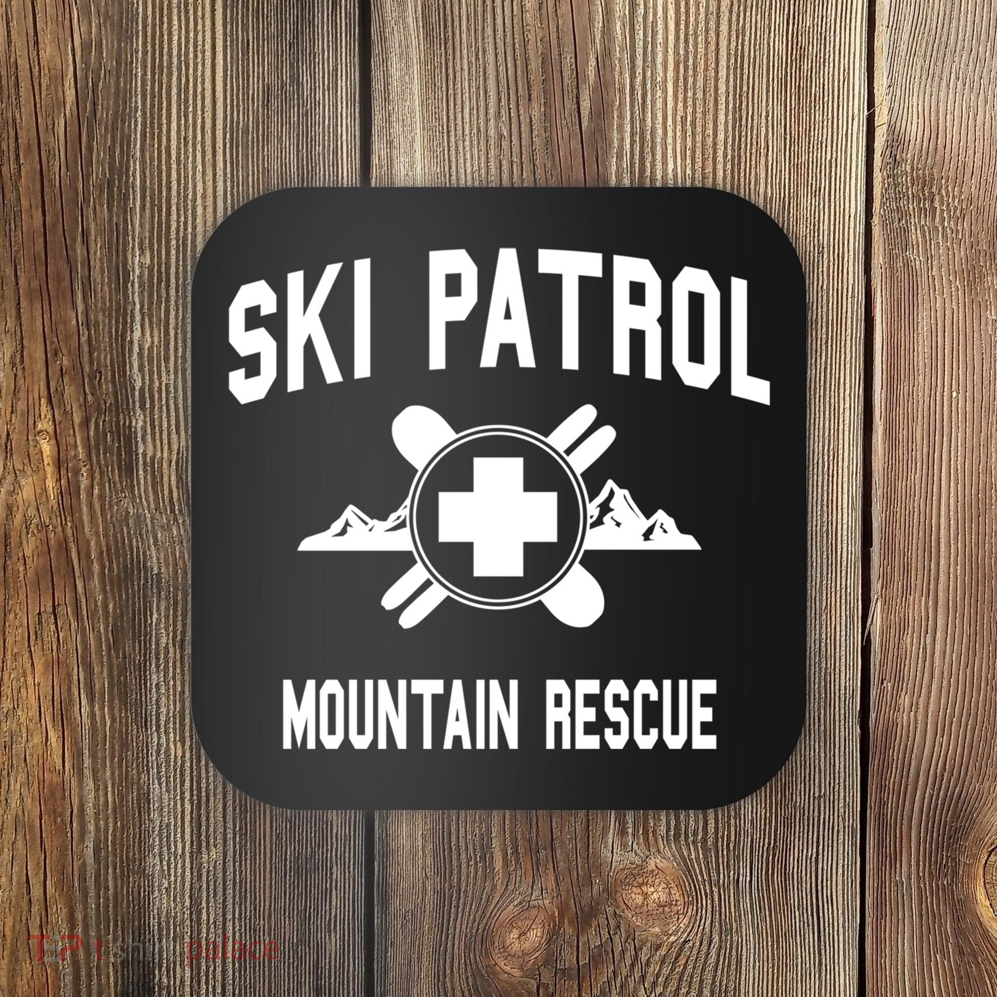 Ski Patrol And Mountain Rescue Gift Coaster