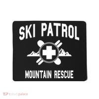 Ski Patrol And Mountain Rescue Gift Mousepad thumb 0