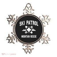 Ski Patrol And Mountain Rescue Gift Ornament thumb 0