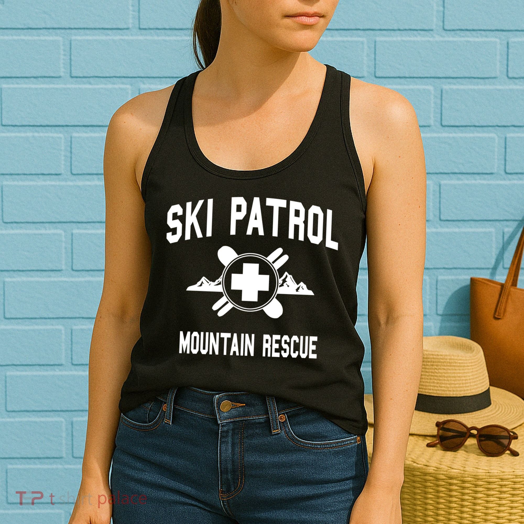Ski Patrol And Mountain Rescue Gift Women's Tank Top