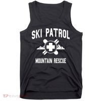 Ski Patrol And Mountain Rescue Gift Tank Top thumb 0