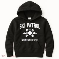 Ski Patrol And Mountain Rescue Gift Kids Hoodie thumb 0