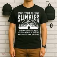 Some People Are Like Slinkies Sarcastic T-Shirt thumb 6