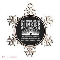 Some People Are Like Slinkies Sarcastic Ornament thumb 0