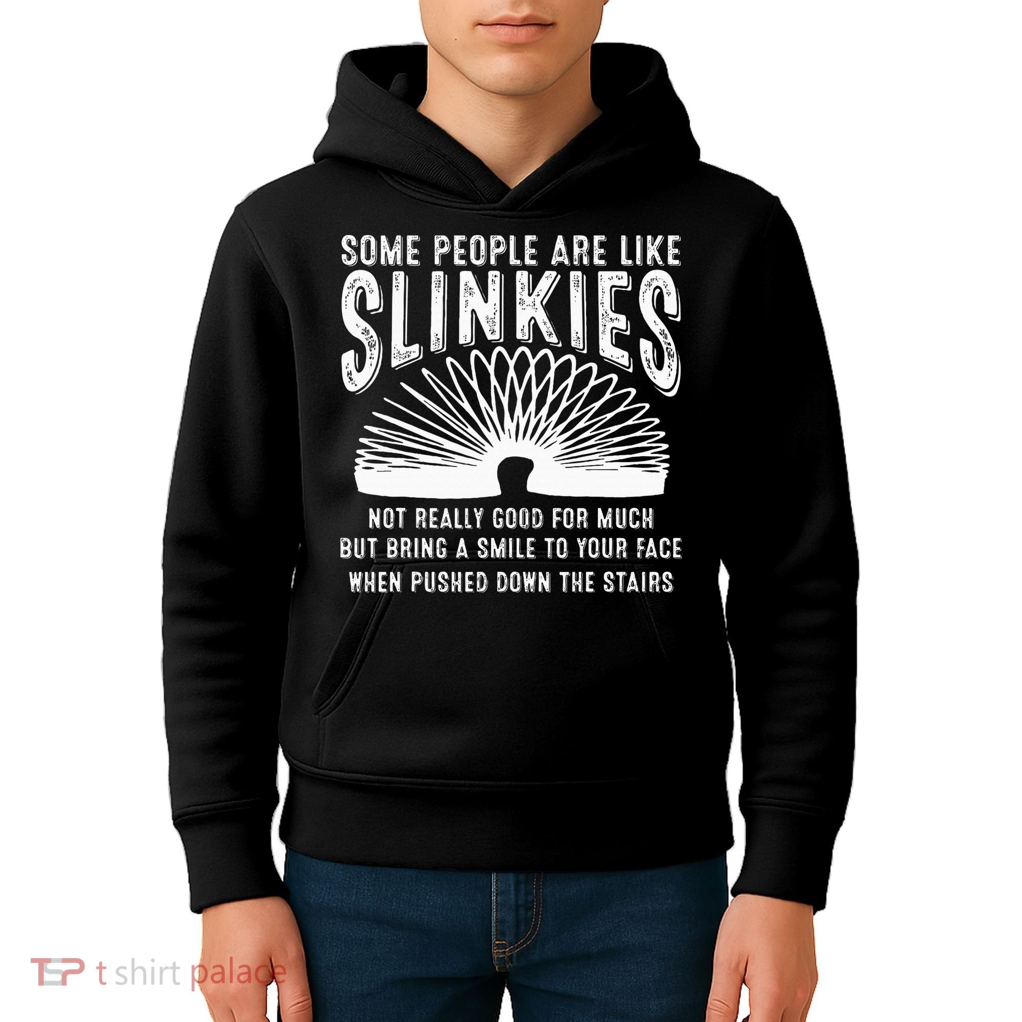 Some People Are Like Slinkies Sarcastic Kids Hoodie