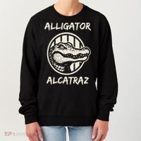 Swamp Prison Alcatraz Alligator Bayou Concept Women's Sweatshirt thumb 0