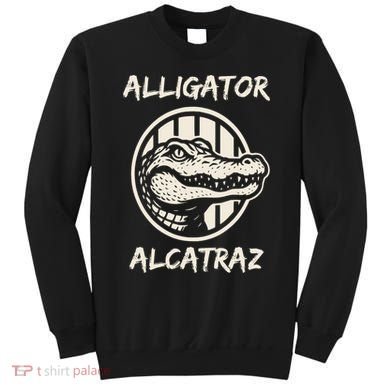 Swamp Prison Alcatraz Alligator Bayou Concept Sweatshirt