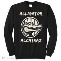 Swamp Prison Alcatraz Alligator Bayou Concept Sweatshirt thumb 0