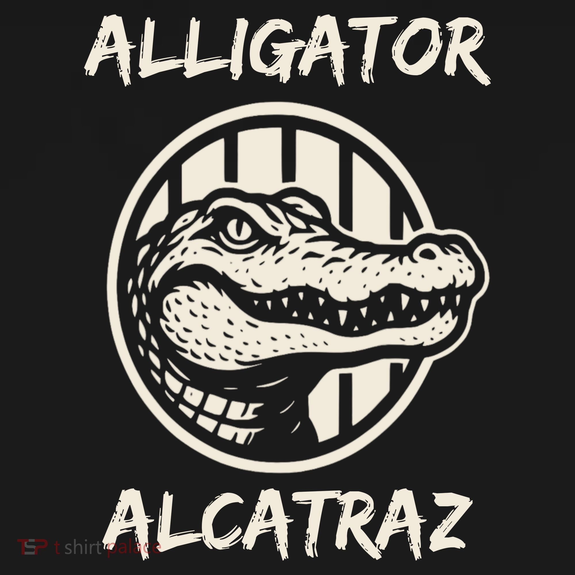 Swamp Prison Alcatraz Alligator Bayou Concept Bucket Hat
