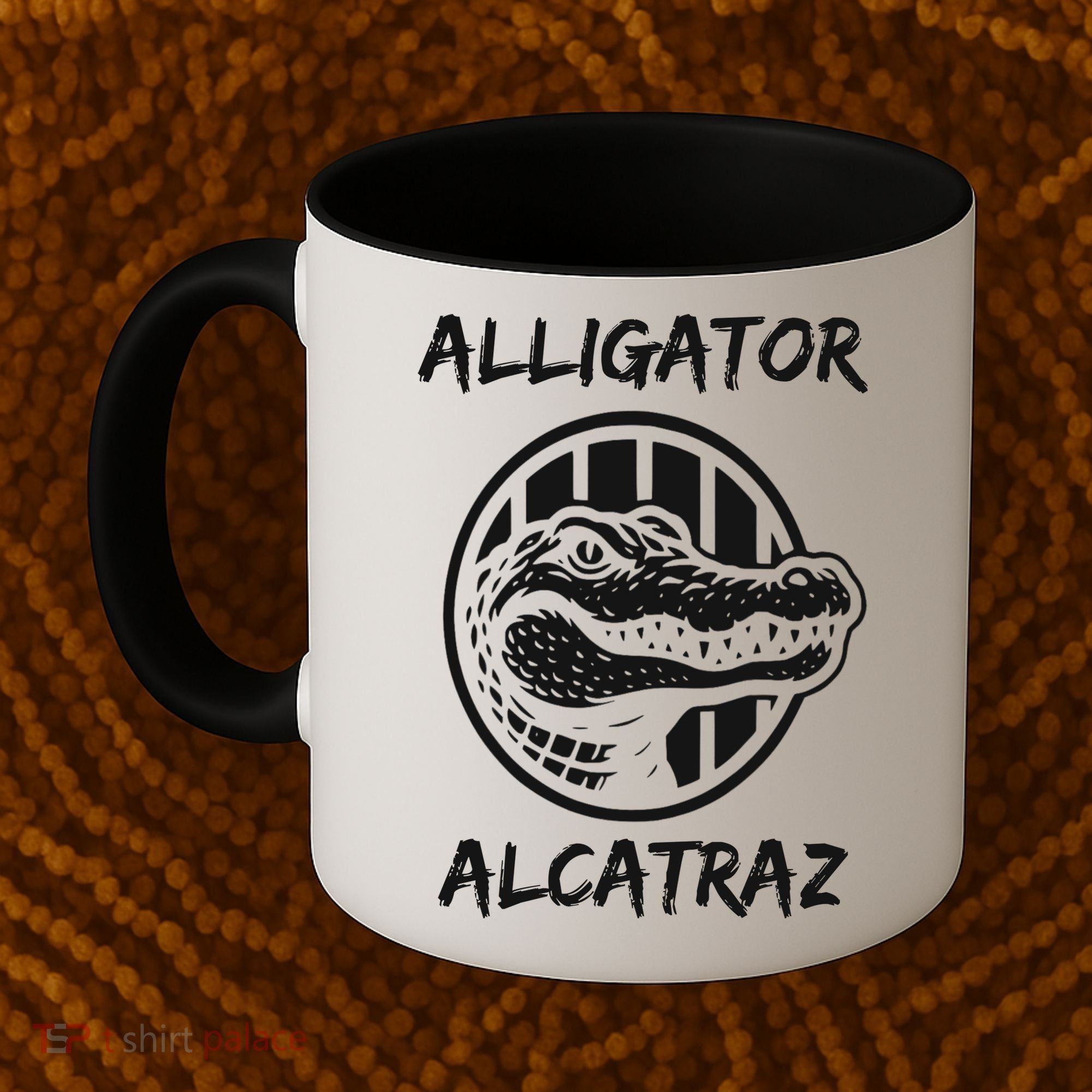 Swamp Prison Alcatraz Alligator Bayou Concept Coffee Mug