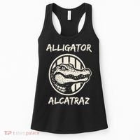 Swamp Prison Alcatraz Alligator Bayou Concept Women's Tank Top thumb 0