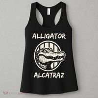Swamp Prison Alcatraz Alligator Bayou Concept Women's Tank Top thumb 3
