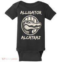 Swamp Prison Alcatraz Alligator Bayou Concept Baby Bodysuit thumb 0