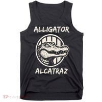 Swamp Prison Alcatraz Alligator Bayou Concept Tank Top thumb 0