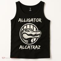 Swamp Prison Alcatraz Alligator Bayou Concept Tank Top thumb 2
