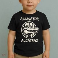 Swamp Prison Alcatraz Alligator Bayou Concept Toddler T-Shirt thumb 2