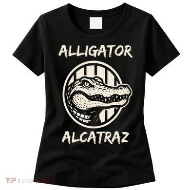 Swamp Prison Alcatraz Alligator Bayou Concept Women's T-Shirt