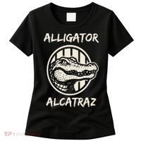 Swamp Prison Alcatraz Alligator Bayou Concept Women's T-Shirt thumb 0
